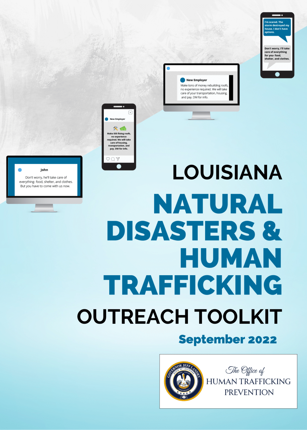 Louisiana Human Trafficking and Disasters Toolkit Guide PNG