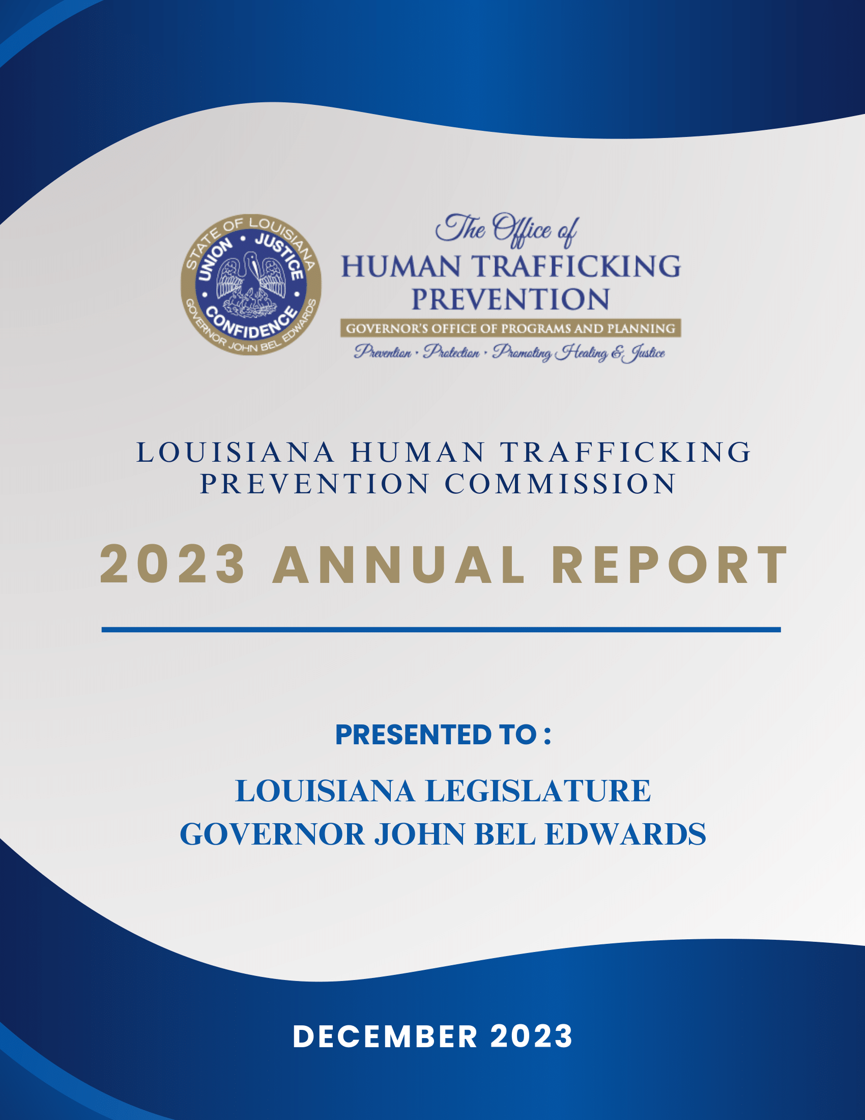 2023 Human Trafficking Prevention Commission Annual Report