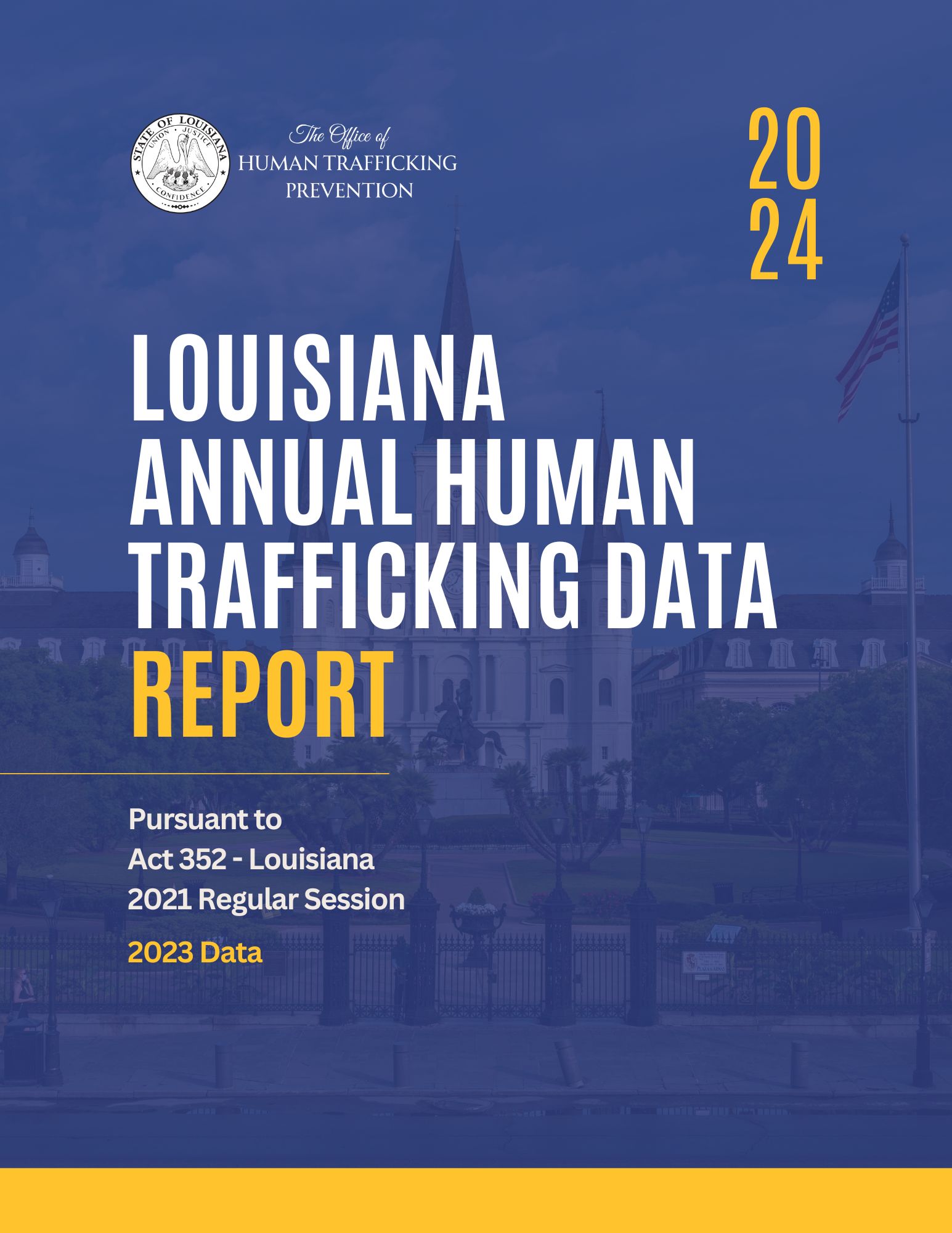 Louisiana Annual Human Trafficking Data Report 2024