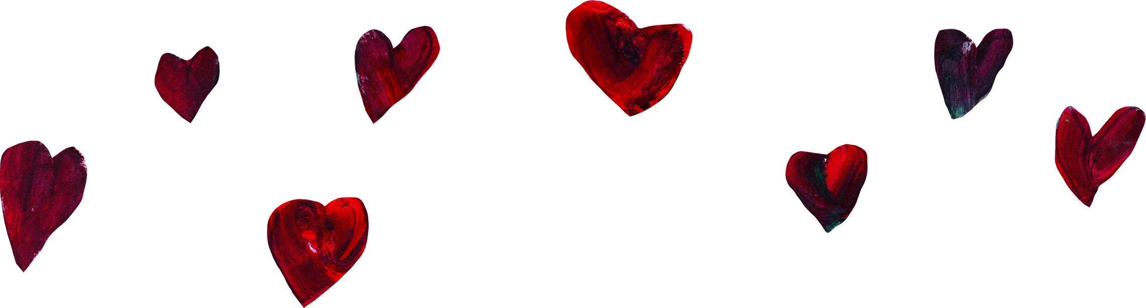 Illustrated hearts